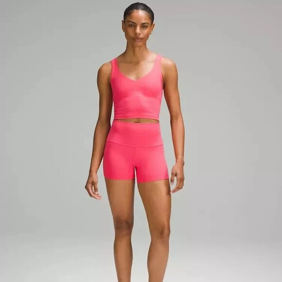 lululemon NWT Align™ Tank Top Light Support, A/B Cup sz 6 Glaze Pink - Picture 2 of 6